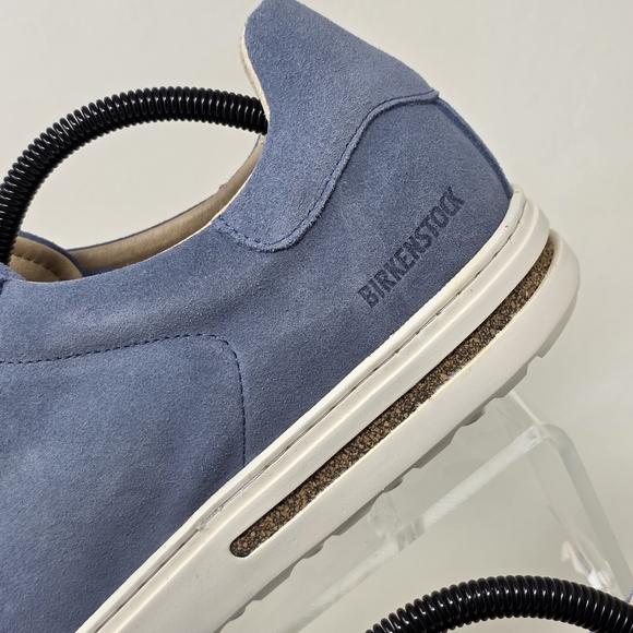 Birkenstock Bend Low Soft Blue Suede Leather Regular Width Men's Size US 12 New - Picture 12 of 12